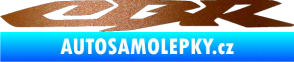 Samolepka CBR 001 měděná metalíza
