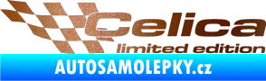 Samolepka Celica limited edition levá měděná metalíza