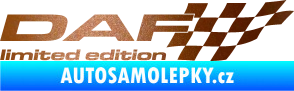 Samolepka DAF limited edition pravá měděná metalíza