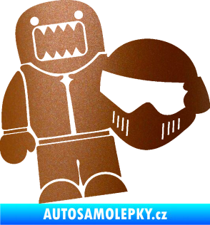 Samolepka Domo 014 pravá Stig měděná metalíza