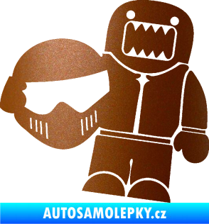 Samolepka Domo 014 levá Stig měděná metalíza