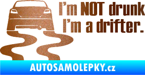 Samolepka Drifter 002 měděná metalíza