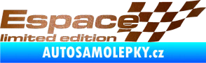 Samolepka Espace limited edition pravá měděná metalíza