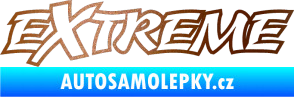 Samolepka Extreme 004 měděná metalíza