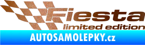 Samolepka Fiesta limited edition levá měděná metalíza