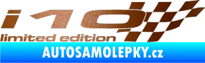 Samolepka i10 limited edition pravá měděná metalíza
