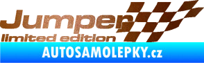 Samolepka Jumper limited edition pravá měděná metalíza