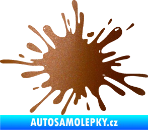 Samolepka Kaňka 002 pravá měděná metalíza