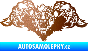 Samolepka Kapota 041 lev měděná metalíza