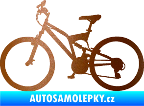 Samolepka Kolo 003 levá měděná metalíza