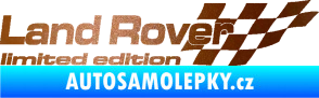 Samolepka Land Rover limited edition pravá měděná metalíza