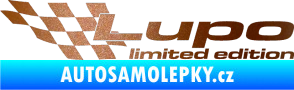Samolepka Lupo limited edition levá měděná metalíza