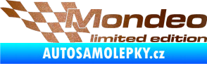 Samolepka Mondeo limited edition levá měděná metalíza