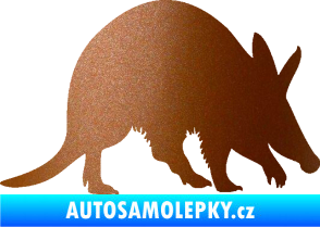 Samolepka Mravenečník 002 pravá měděná metalíza