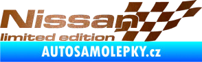 Samolepka Nissan limited edition pravá měděná metalíza