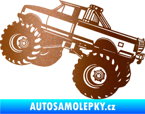 Samolepka Off Road 003 levá měděná metalíza
