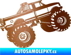 Samolepka Off Road 003 pravá měděná metalíza