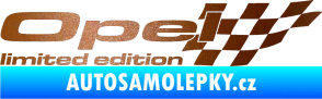 Samolepka Opel limited edition pravá měděná metalíza