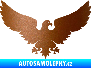 Samolepka Orlice 001 pravá měděná metalíza