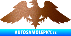 Samolepka Orlice 002 levá měděná metalíza