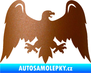 Samolepka Orlice 007 pravá měděná metalíza