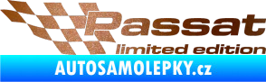 Samolepka Passat limited edition levá měděná metalíza