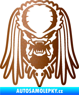 Samolepka Predátor 002 měděná metalíza