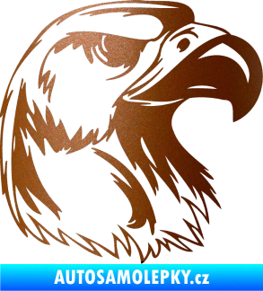 Samolepka Predators 014 pravá měděná metalíza