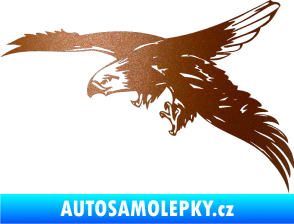 Samolepka Predators 029 levá měděná metalíza