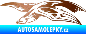 Samolepka Predators 032 levá měděná metalíza