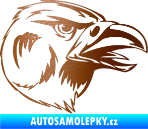 Samolepka Predators 037 pravá měděná metalíza