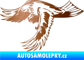 Samolepka Predators 048 levá měděná metalíza