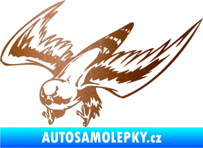 Samolepka Predators 056 levá měděná metalíza