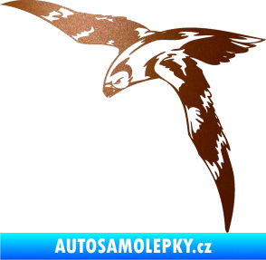 Samolepka Predators 062 levá měděná metalíza