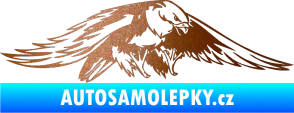 Samolepka Predators 074 pravá měděná metalíza