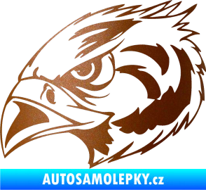 Samolepka Predators 084 levá měděná metalíza