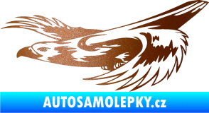 Samolepka Predators 093 levá měděná metalíza