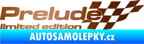 Samolepka Prelude limited edition pravá měděná metalíza