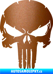 Samolepka Punisher 004 měděná metalíza