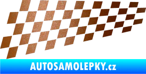 Samolepka Šachovnice 034 měděná metalíza