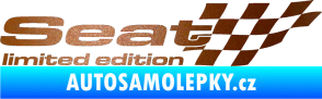 Samolepka Seat limited edition pravá měděná metalíza
