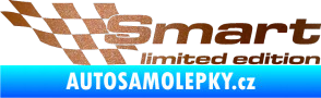 Samolepka Smart limited edition levá měděná metalíza