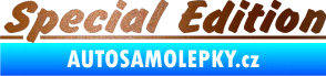 Samolepka Special edition 002 měděná metalíza