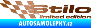 Samolepka Stilo limited edition levá měděná metalíza