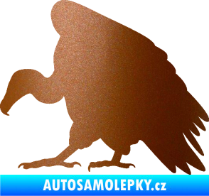 Samolepka Sup 001 levá měděná metalíza
