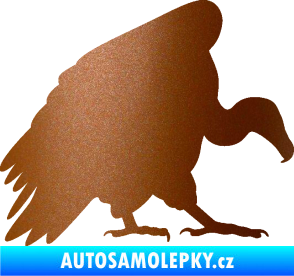 Samolepka Sup 001 pravá měděná metalíza