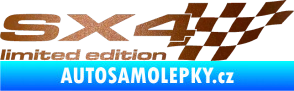 Samolepka SX4 limited edition pravá měděná metalíza