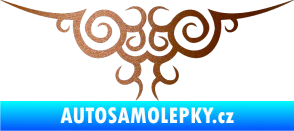 Samolepka Tetování 004 měděná metalíza