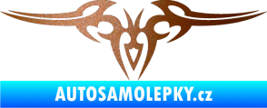 Samolepka Tetování 006 měděná metalíza