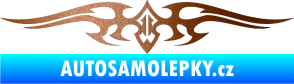 Samolepka Tetování 018 měděná metalíza